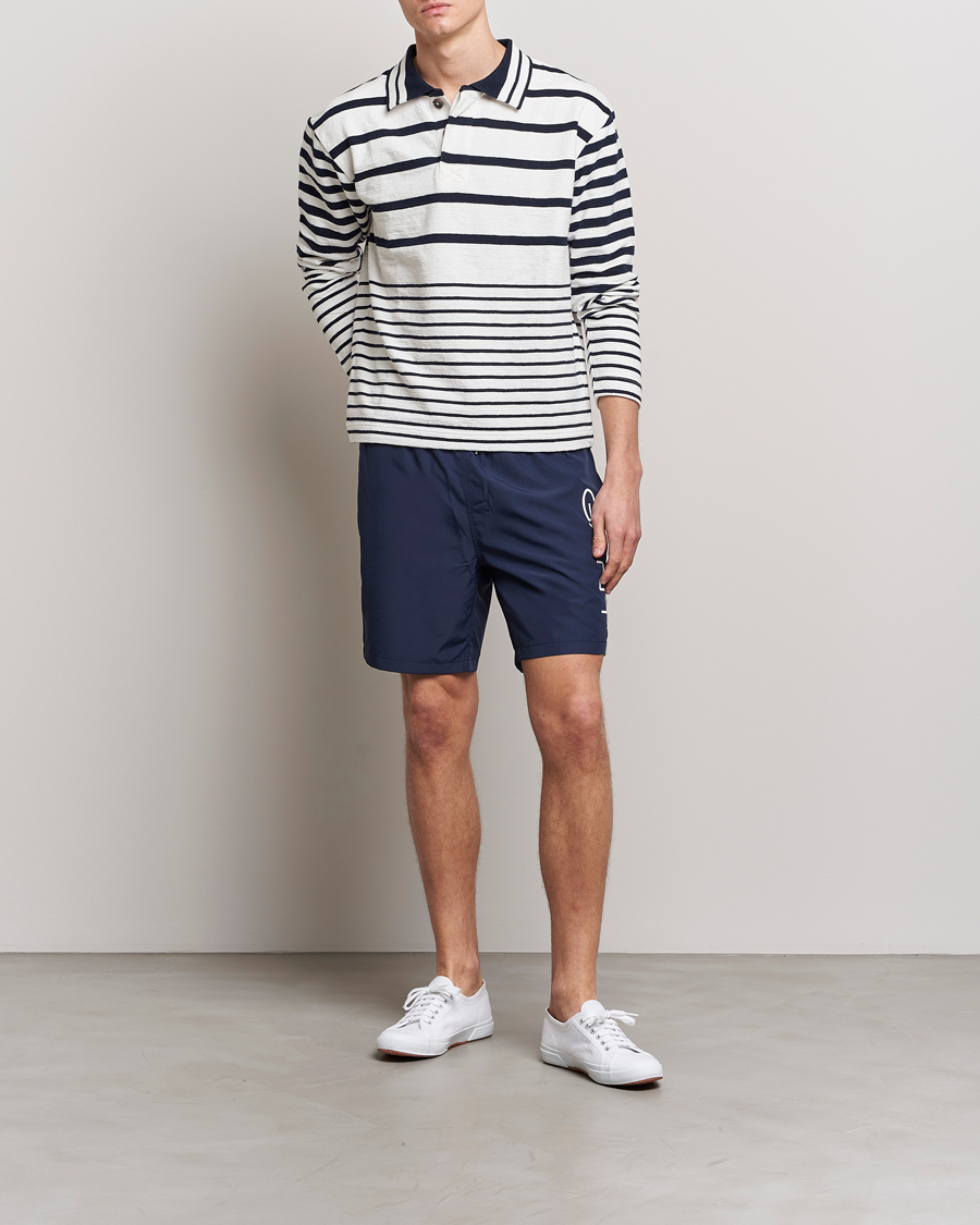 Homme | Maillots De Bain | GANT | Lightweight Logo Swimshorts Marine