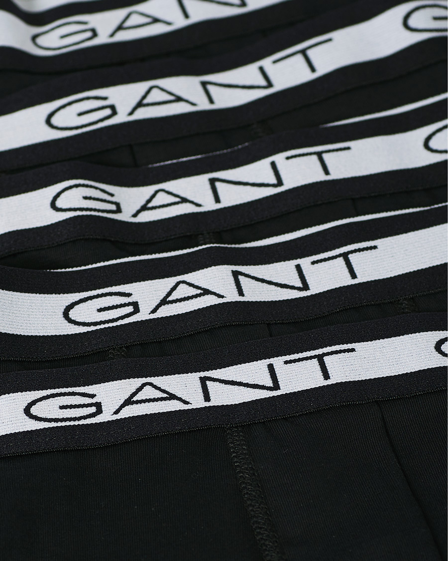 Homme | Sous-Vêtements Et Chaussettes | GANT | 5-Pack Trunks Black