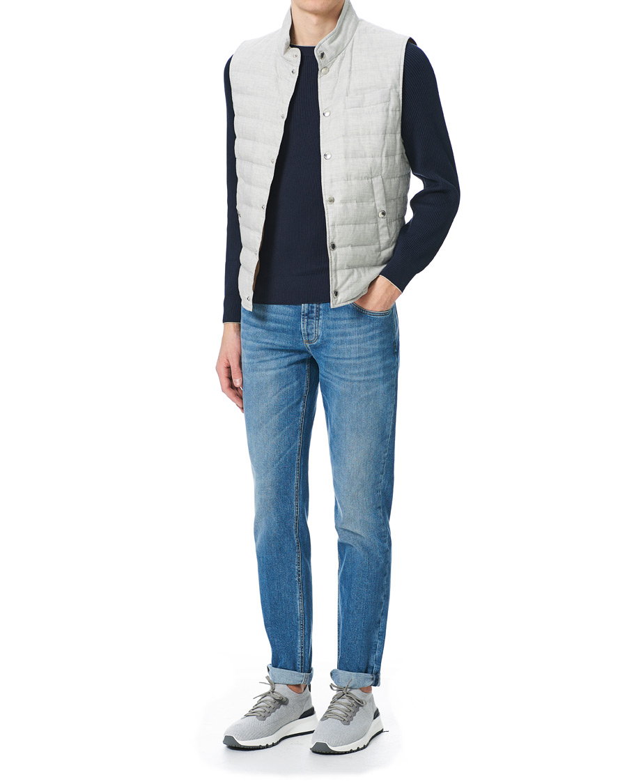 Homme | Pulls Et Tricots | Brunello Cucinelli | Rib Stitch Navy