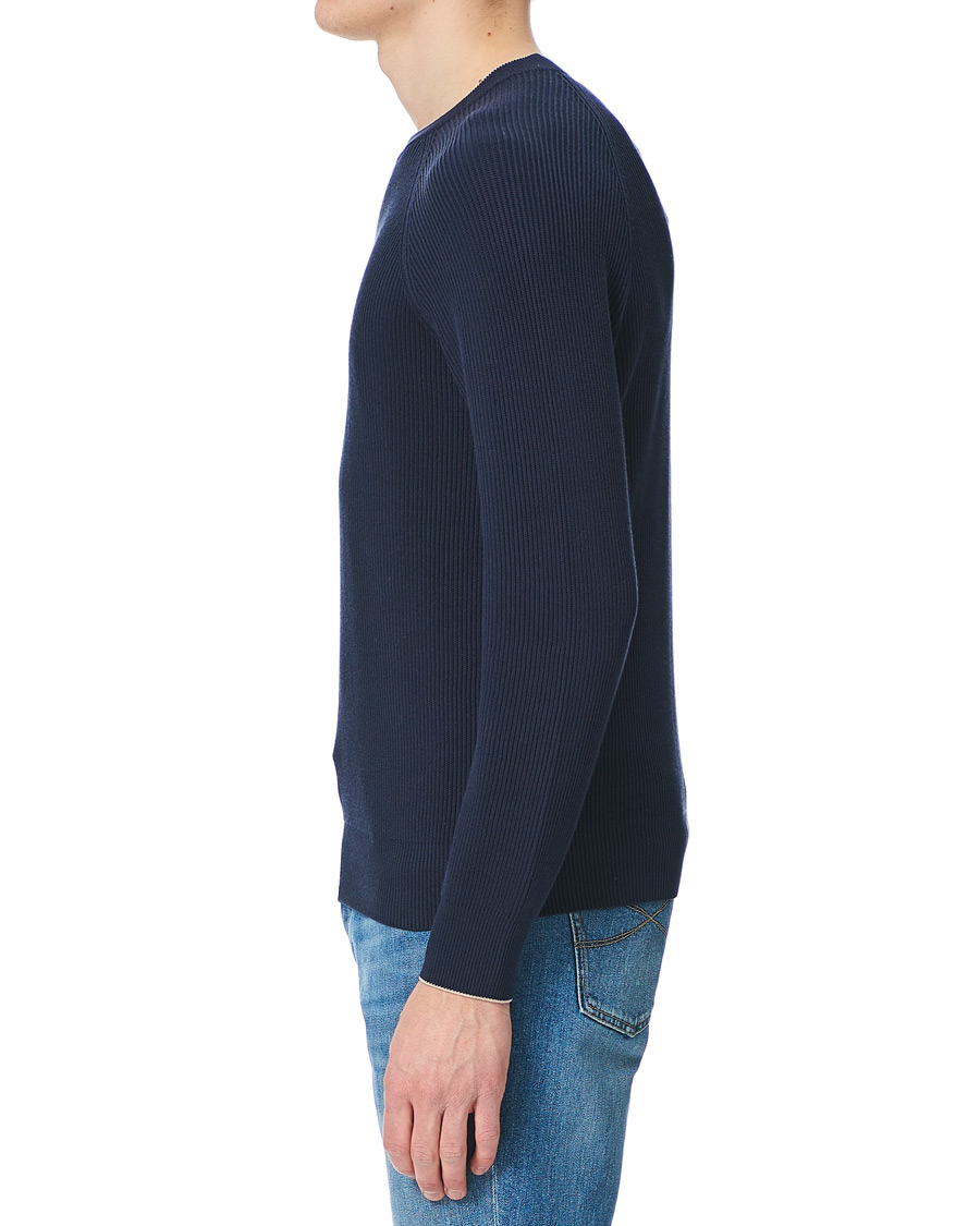 Homme | Pulls Et Tricots | Brunello Cucinelli | Rib Stitch Navy