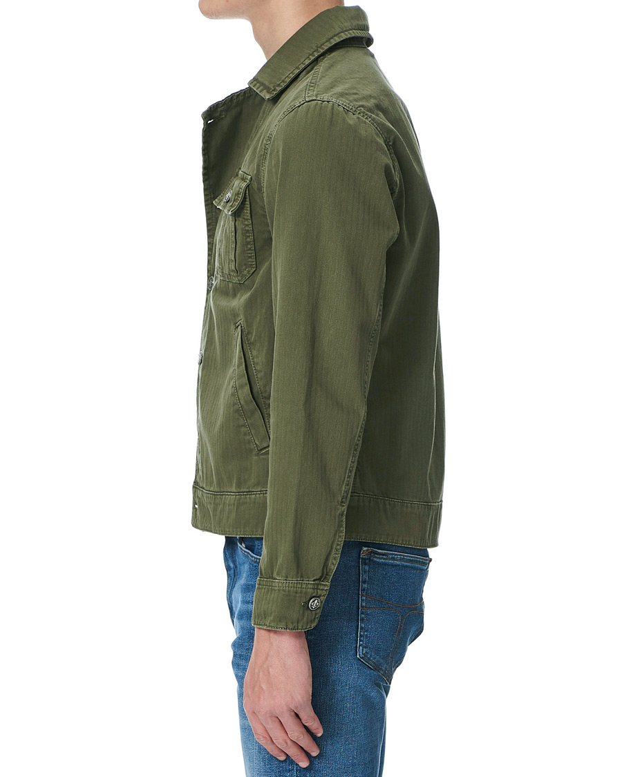 Homme | Manteaux Et Vestes | Morris | Rochefort Twill Jacket Olive