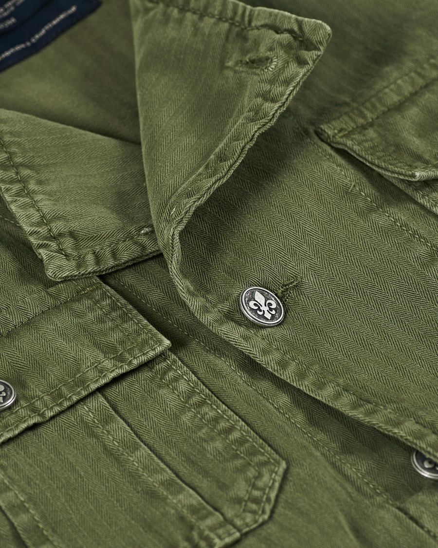 Homme | Manteaux Et Vestes | Morris | Rochefort Twill Jacket Olive