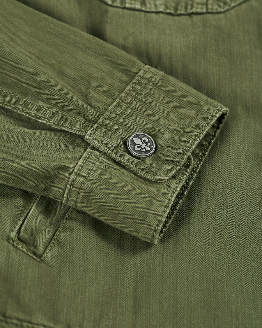 Homme | Manteaux Et Vestes | Morris | Rochefort Twill Jacket Olive