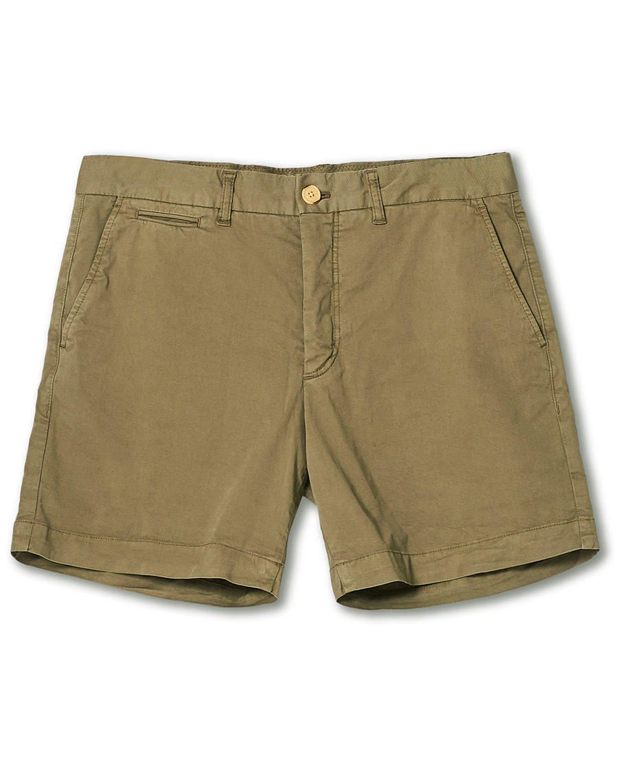 Homme | Shorts | Morris | Light Twill Shorts Olive