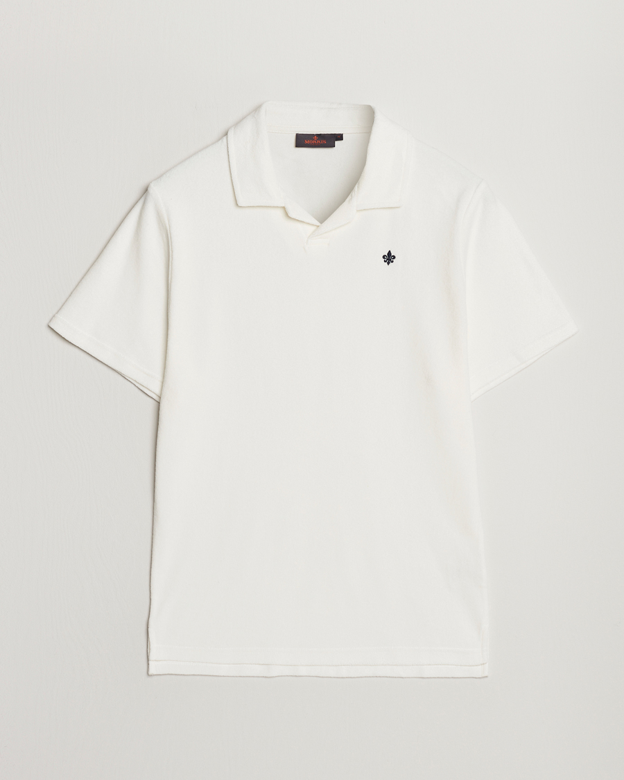Homme | Polos | Morris | Delon Terry Jersey Polo Off White