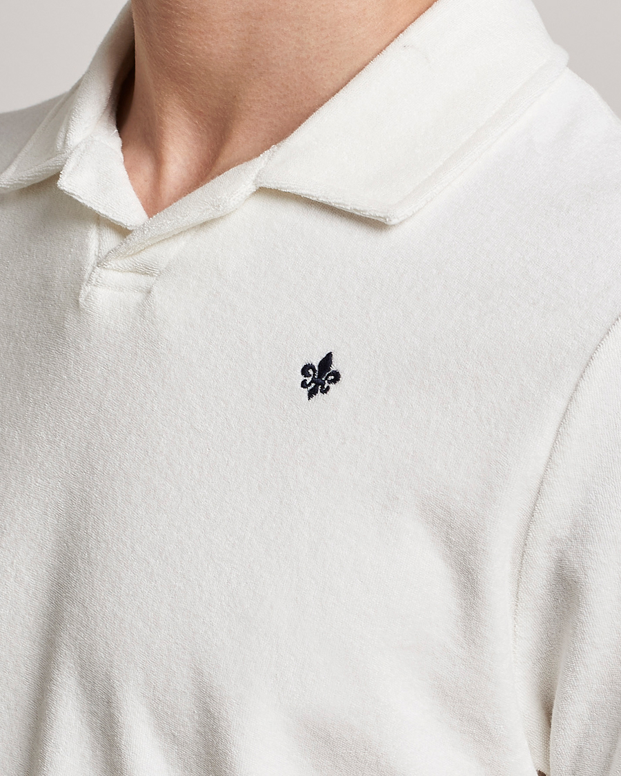 Homme | Polos | Morris | Delon Terry Jersey Polo Off White