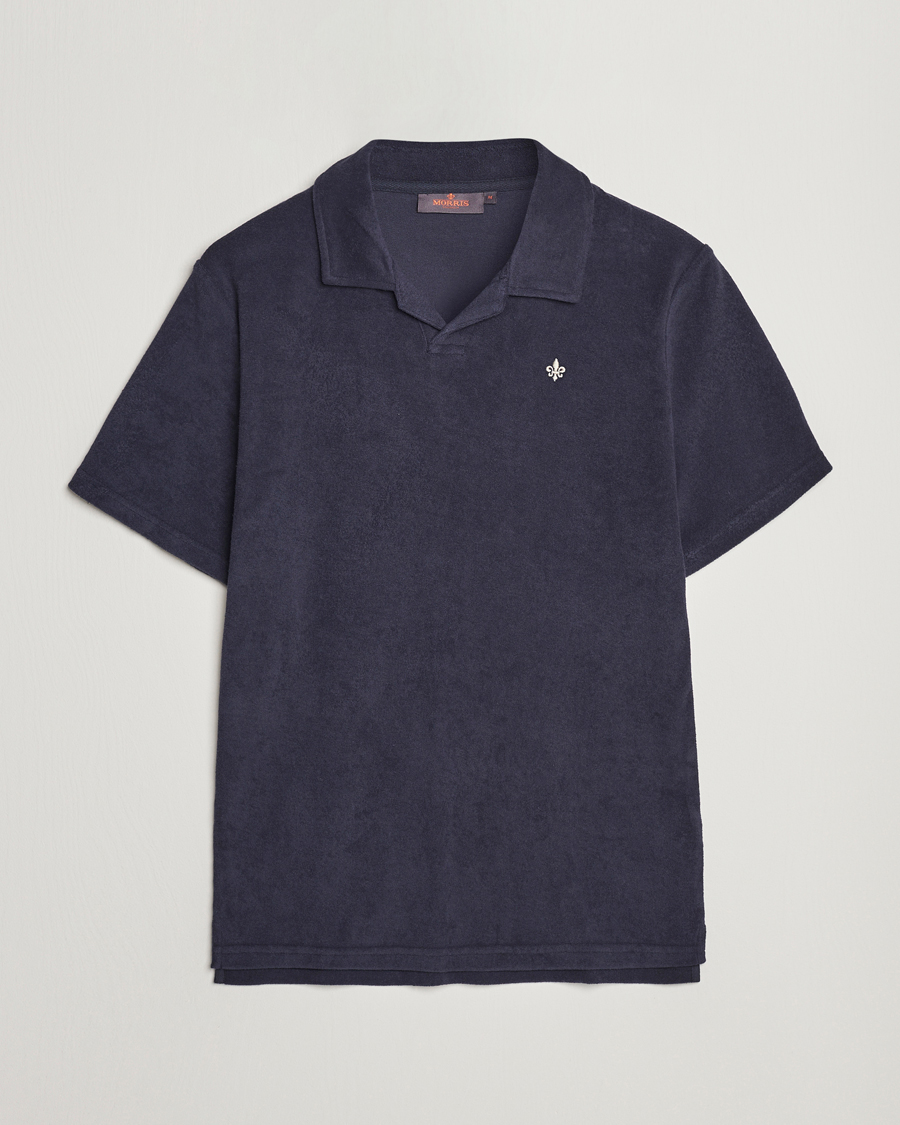 Homme | Polos | Morris | Delon Terry Jersey Polo Old Blue
