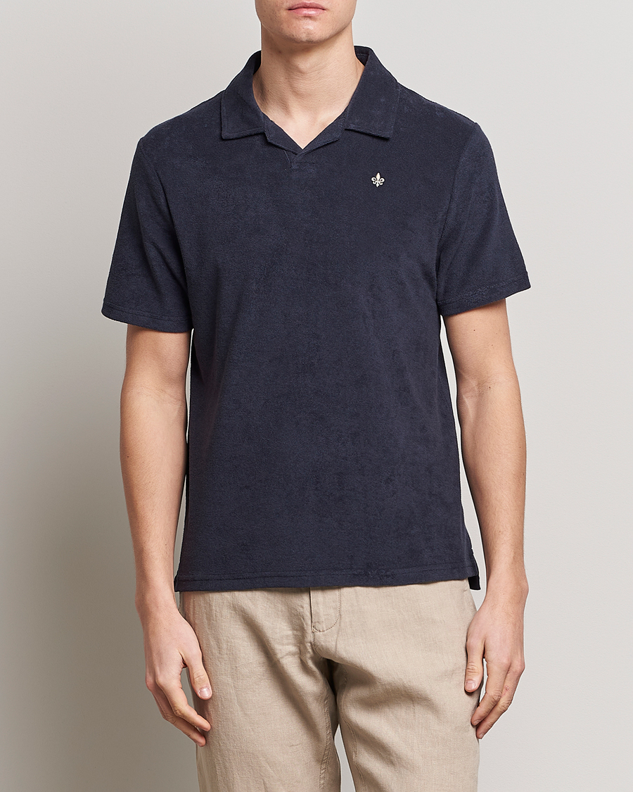 Homme | Polos | Morris | Delon Terry Jersey Polo Old Blue