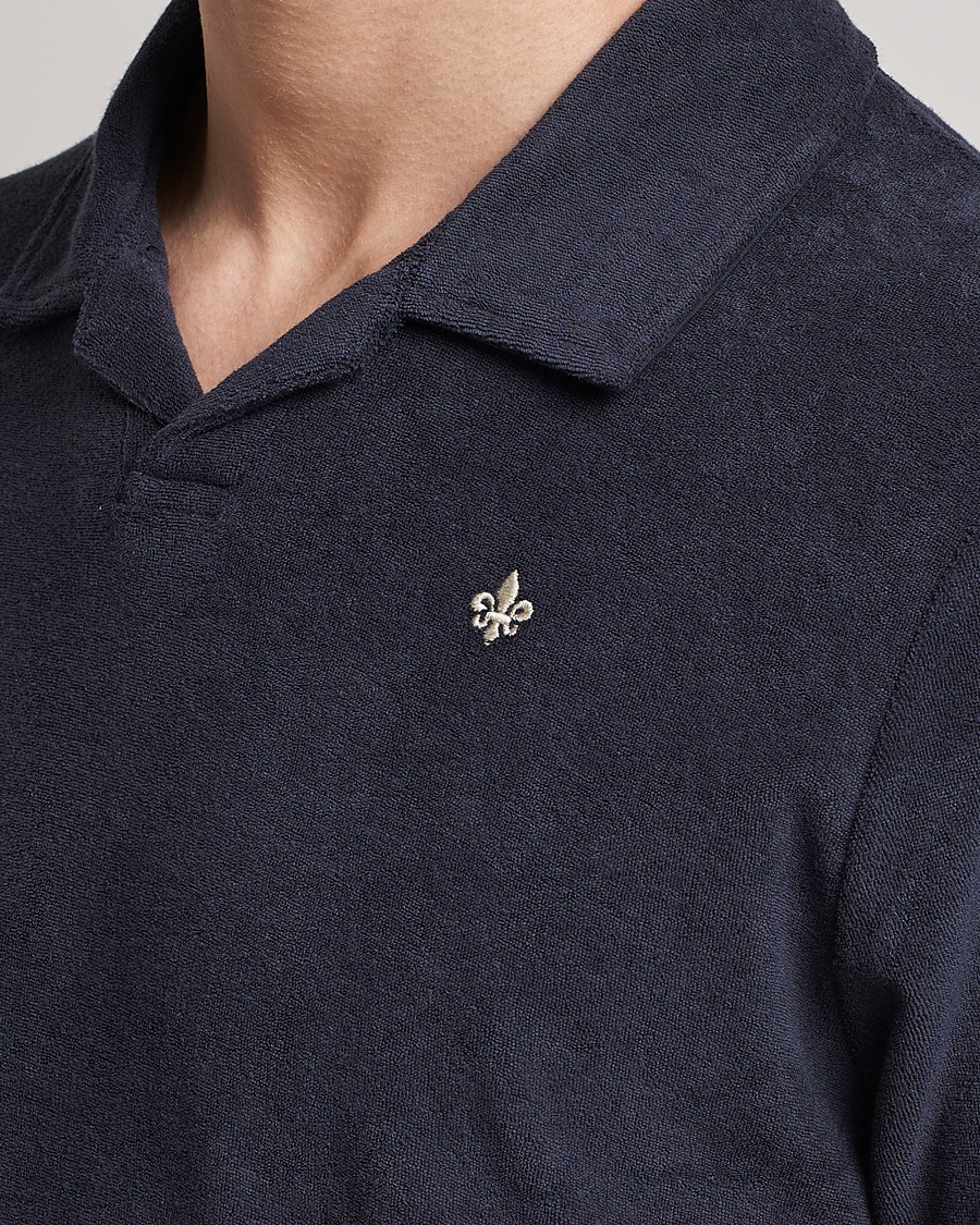 Homme | Polos | Morris | Delon Terry Jersey Polo Old Blue