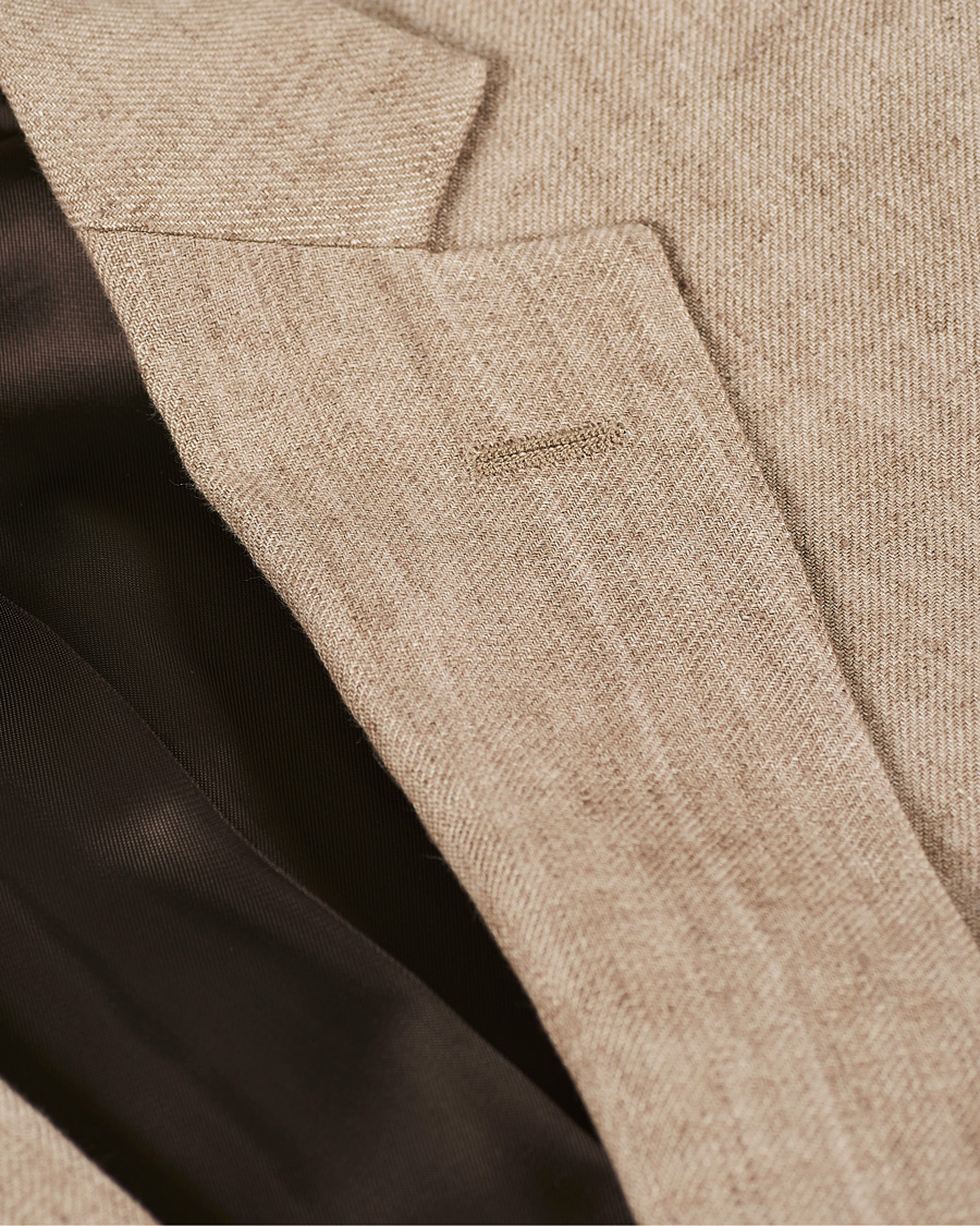 Homme | Blazers | Morris | Sebastian Linen Patch Pocket Blazer Khaki