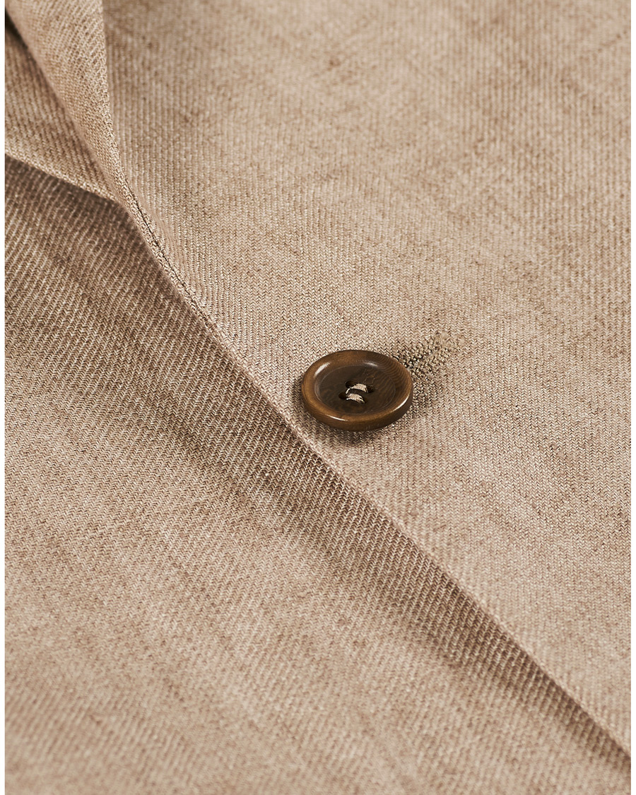 Homme | Blazers | Morris | Sebastian Linen Patch Pocket Blazer Khaki