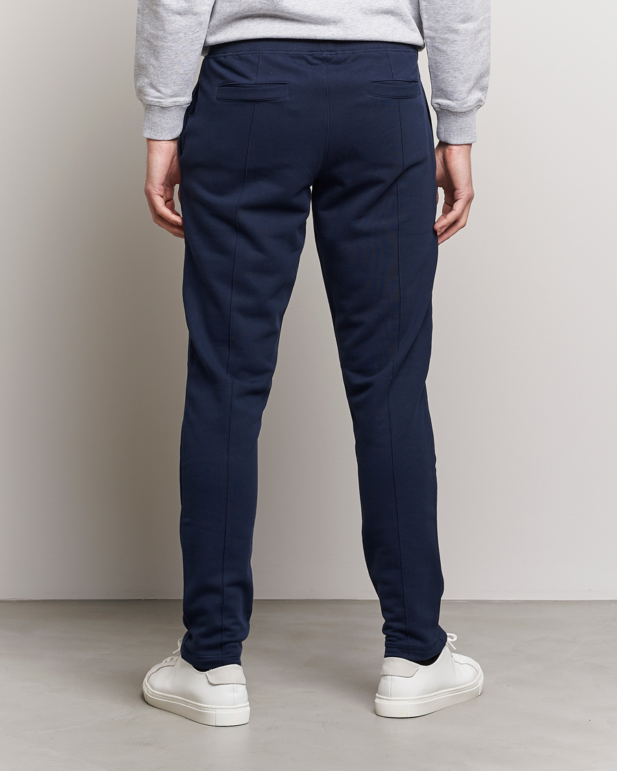 Homme | Pantalons | Stenströms | Cotton Jersey Pants Navy