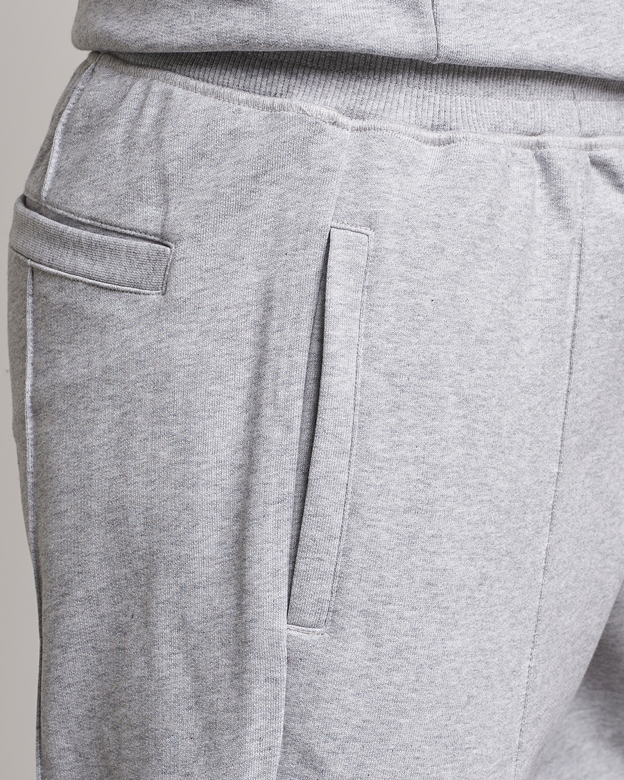 Homme | Pantalons | Stenströms | Cotton Jersey Pants Grey