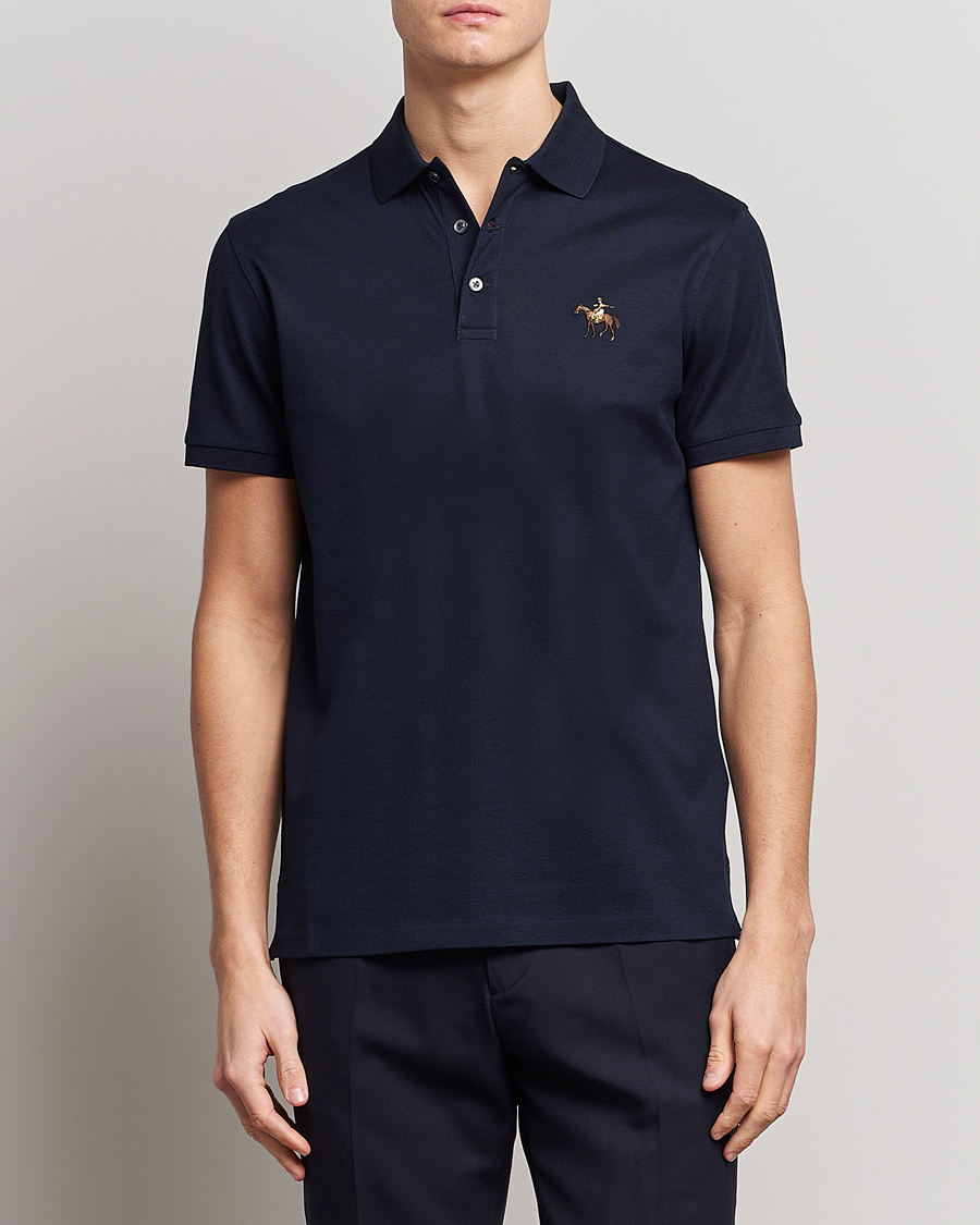 Homme | Vêtements | Ralph Lauren Purple Label | Mercerized Cotton Polo Chairman Navy
