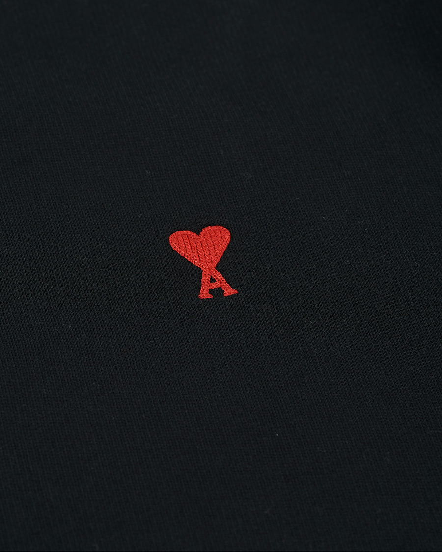 Homme | Pulls Et Tricots | AMI | Heart Logo Sweatshirt Black