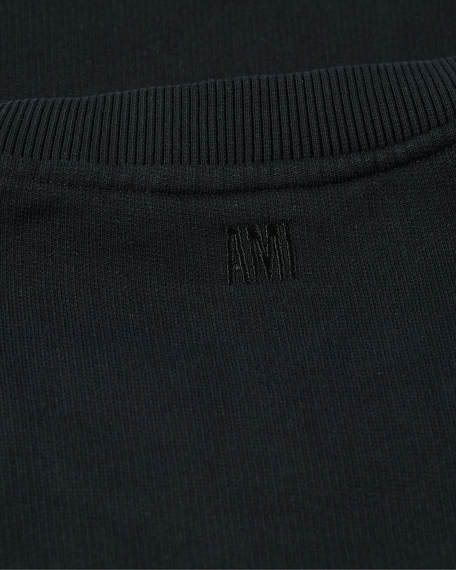Homme | Pulls Et Tricots | AMI | Heart Logo Sweatshirt Black