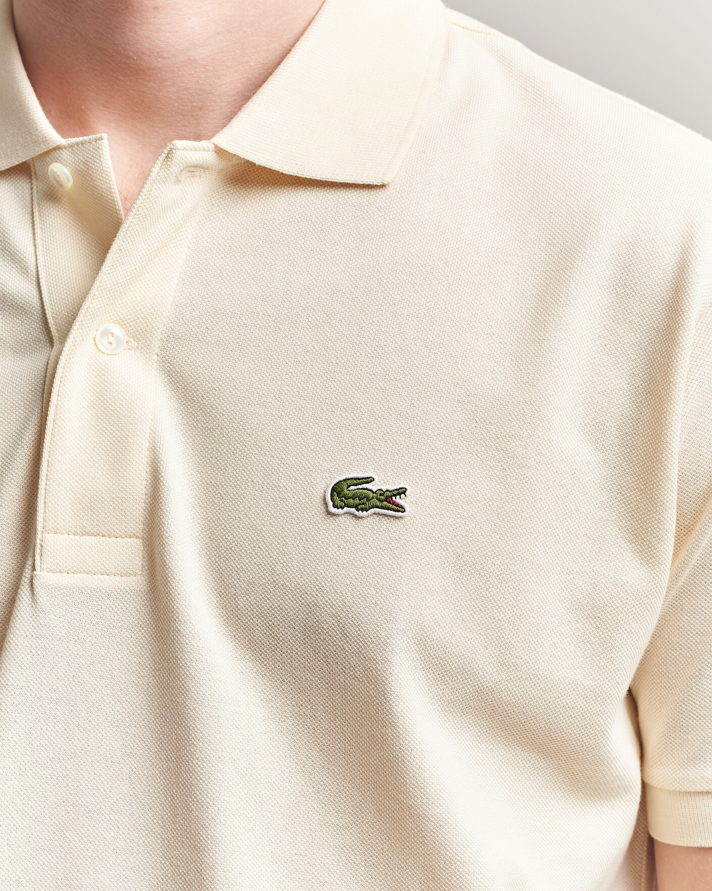 Homme | Polos | Lacoste | Original Polo Piké Light Natural