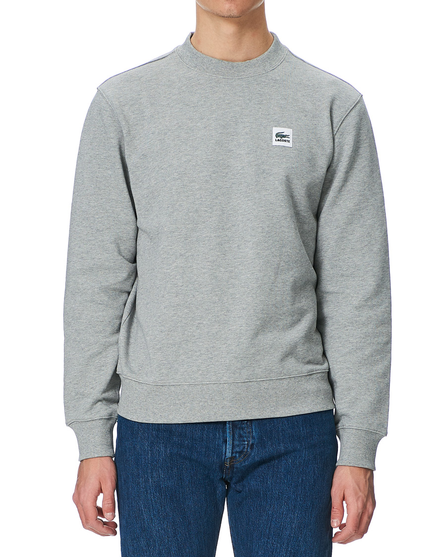Homme | Pulls Et Tricots | Lacoste | Retro Crew Neck Sweatshirt Heather Wall Chine