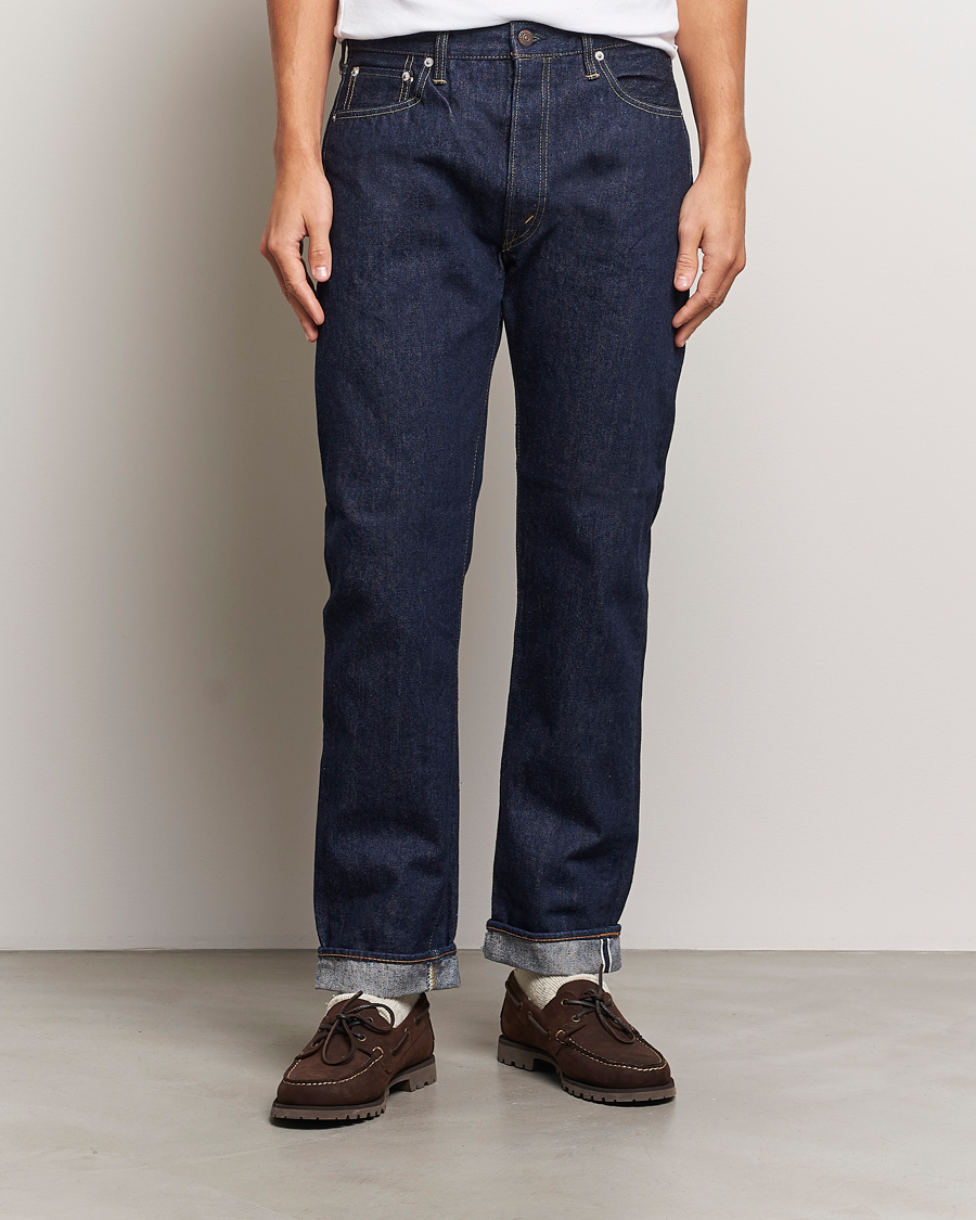 Homme | Pantalons | orSlow | Tapered Fit 107 Selvedge Jeans One Wash