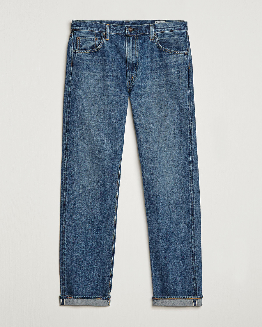 Homme | Pantalons | orSlow | Tapered Fit 107 Selvedge Jeans 2 Year Wash