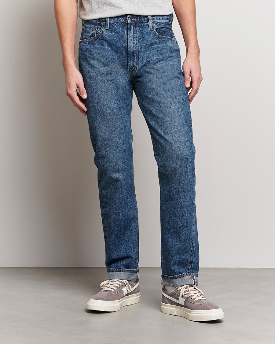 Homme | Pantalons | orSlow | Tapered Fit 107 Selvedge Jeans 2 Year Wash