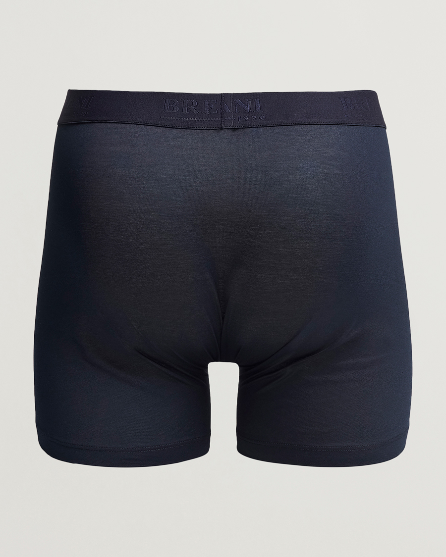 Homme | Sous-Vêtements Et Chaussettes | Bresciani | Cotton Boxer Trunk Navy