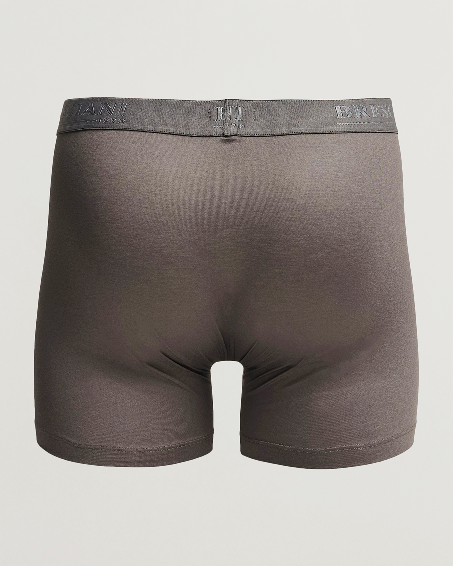 Homme | Vêtements | Bresciani | Cotton Boxer Trunk Grey