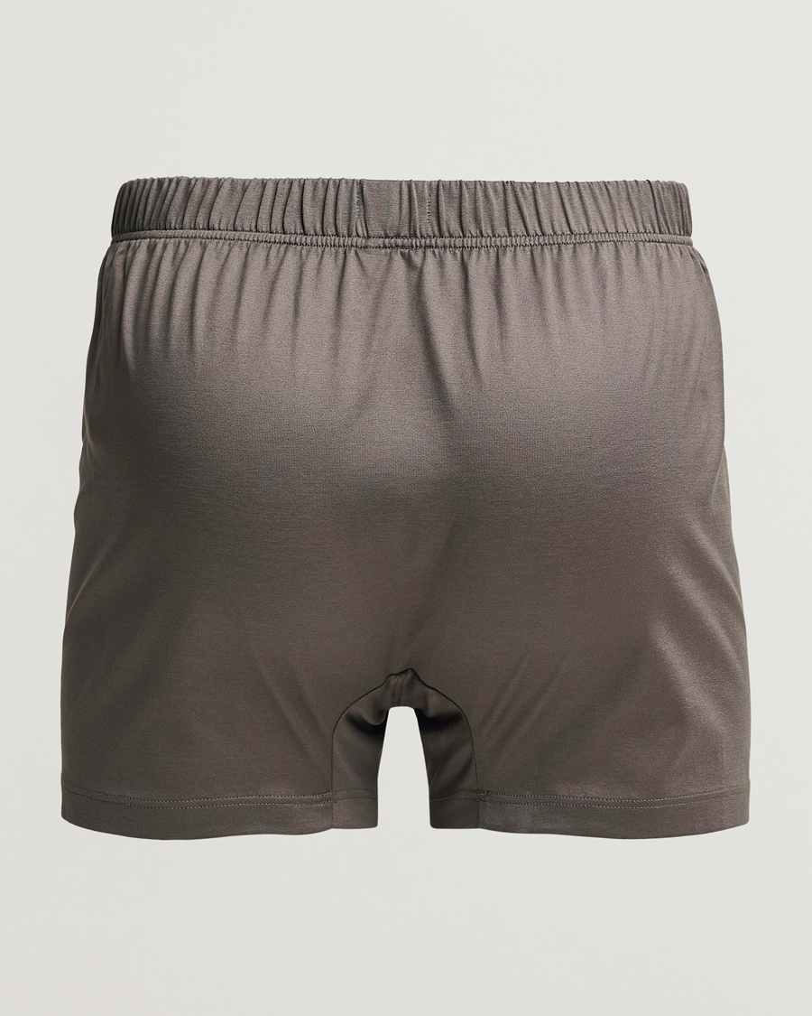 Homme | Vêtements | Bresciani | Cotton Boxer Brief Grey