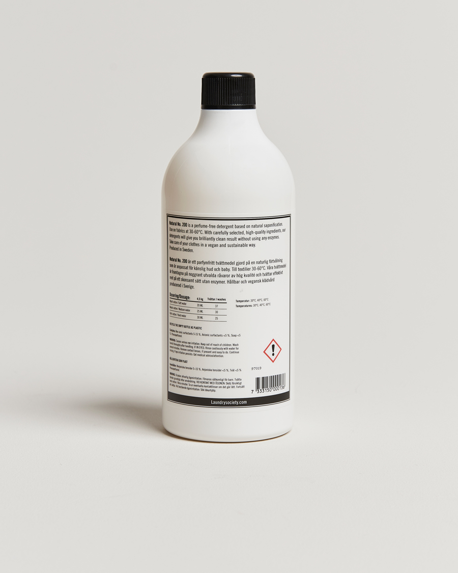 Homme | Entretien Des Vêtements | Laundry Society | Natural Wash No. 200 750ml