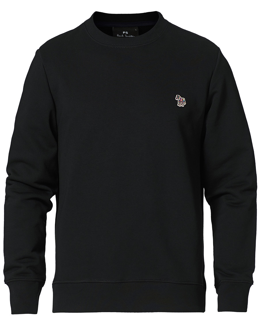 Homme | Pulls Et Tricots | PS Paul Smith | Regular Fit Zebra Sweatshirt Black