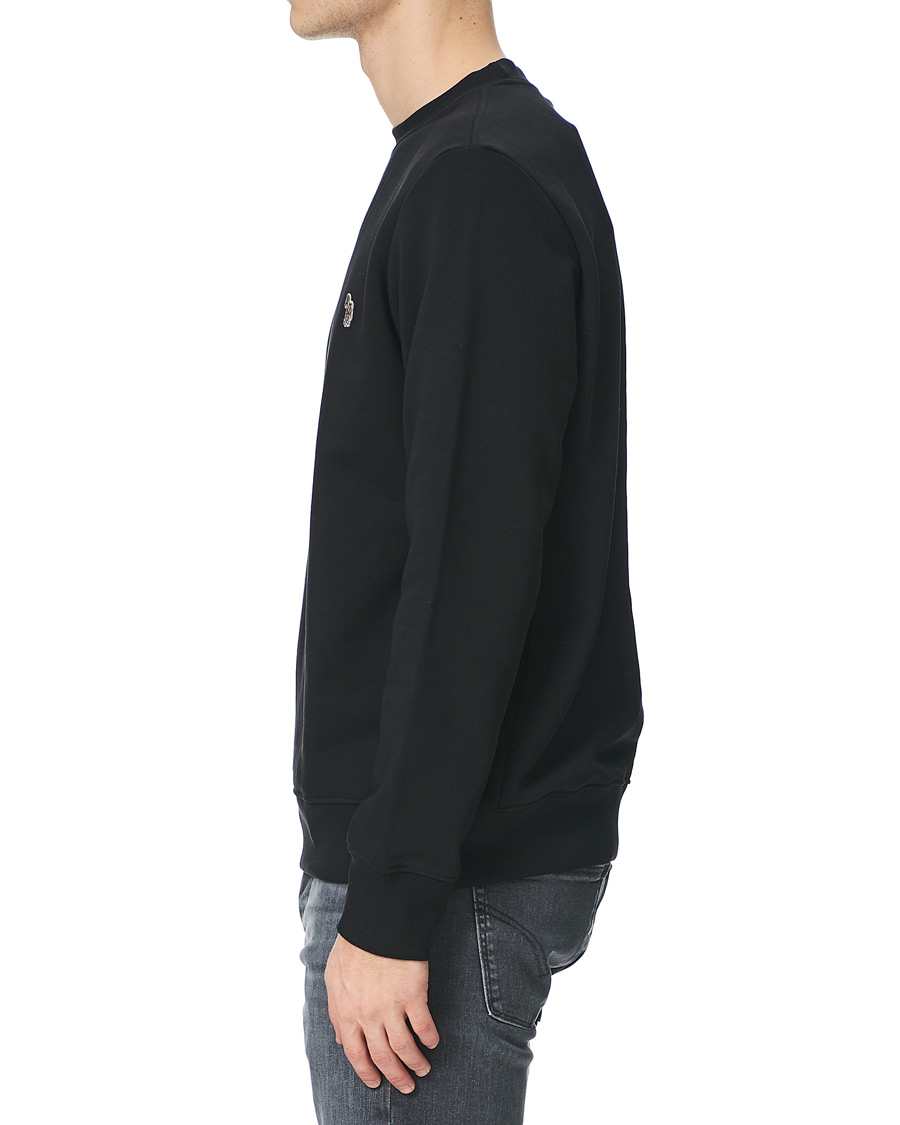 Homme | Pulls Et Tricots | PS Paul Smith | Regular Fit Zebra Sweatshirt Black