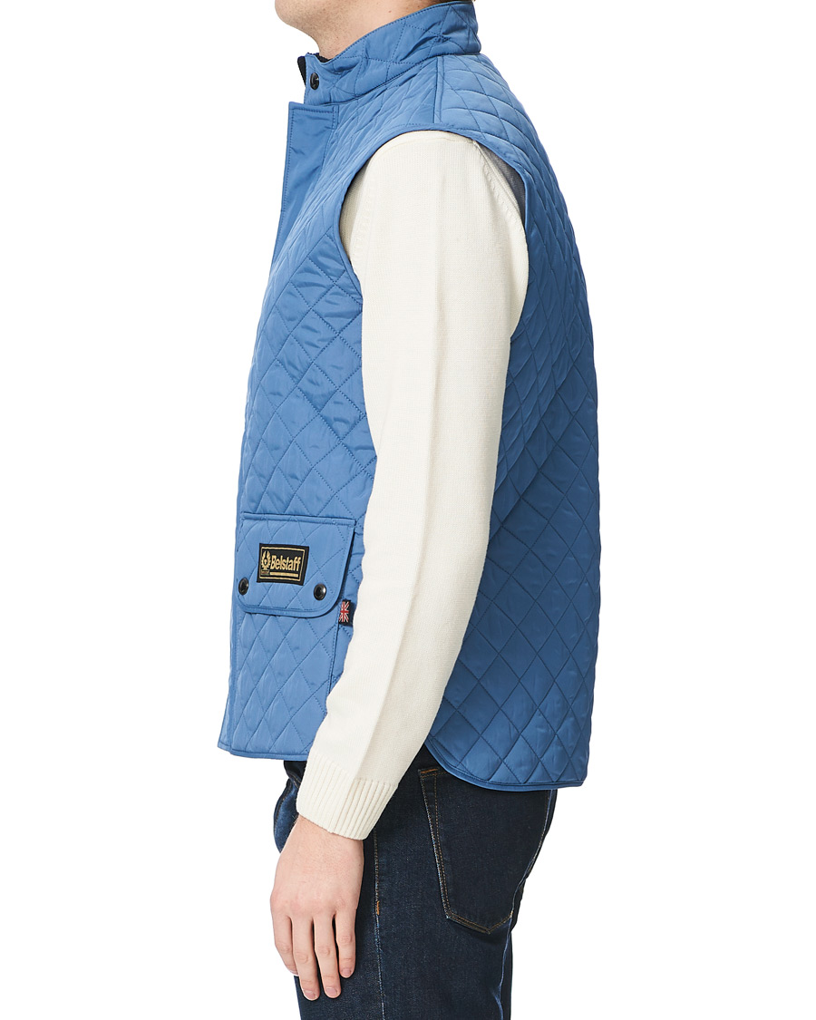 Homme | Manteaux Et Vestes | Belstaff | Waistcoat Quilted Airforce Blue
