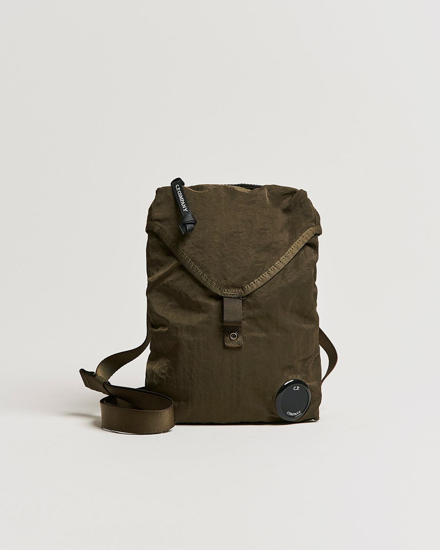 Homme | C.P. Company Nylon B Shoulder Bag Olive | C.P. Company | Nylon B Shoulder Bag Olive