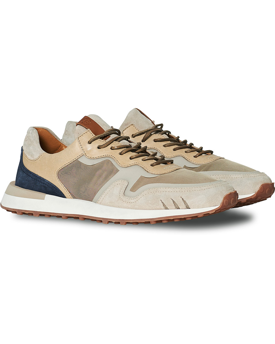 Homme | Buttero Futura Running Sneaker Beige Multi | Buttero | Futura Running Sneaker Beige Multi