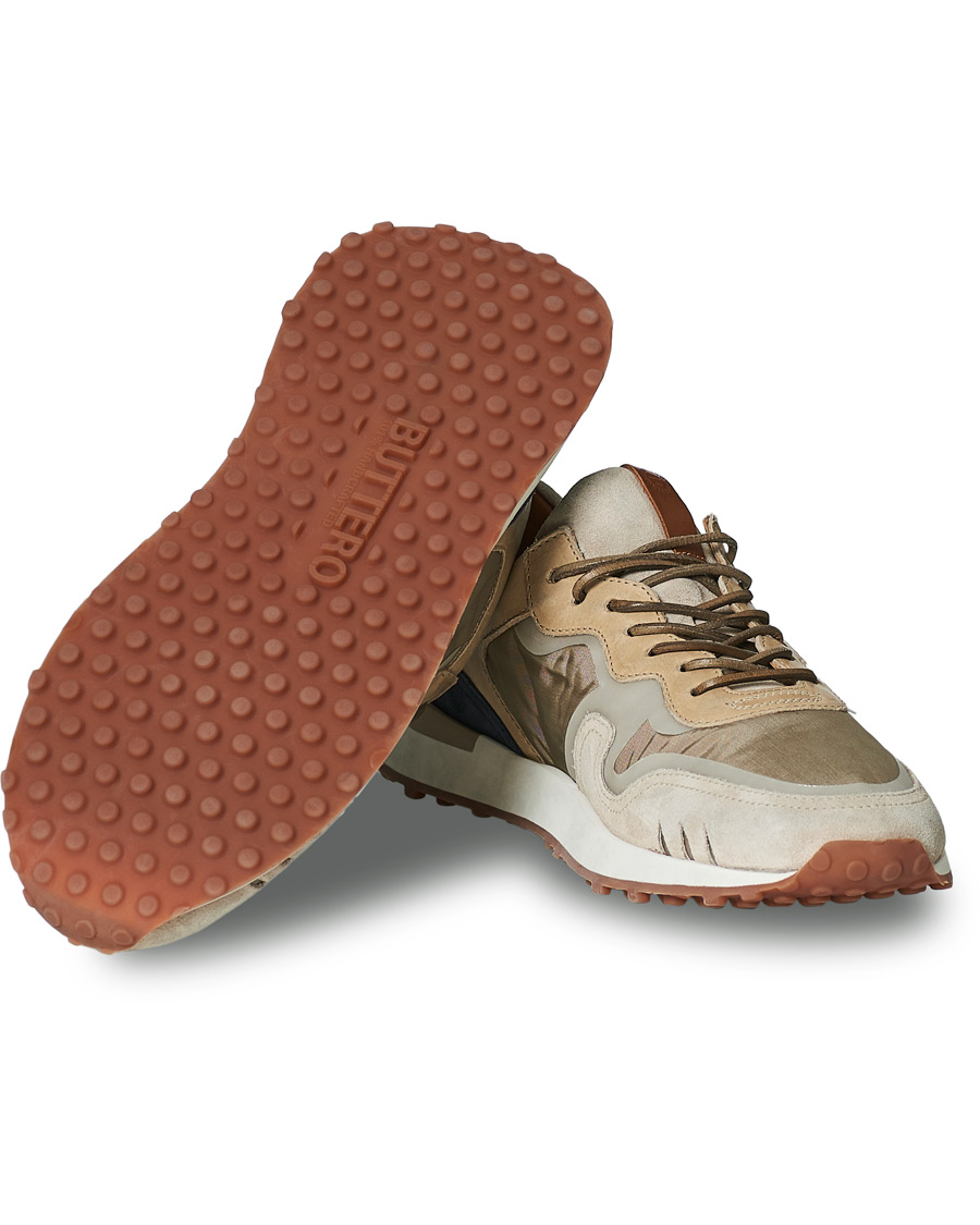 Homme | Buttero Futura Running Sneaker Beige Multi | Buttero | Futura Running Sneaker Beige Multi