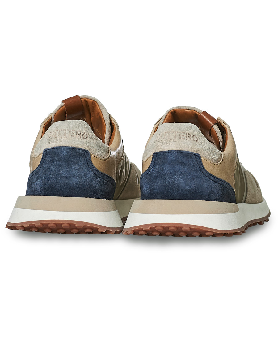 Homme | Buttero Futura Running Sneaker Beige Multi | Buttero | Futura Running Sneaker Beige Multi