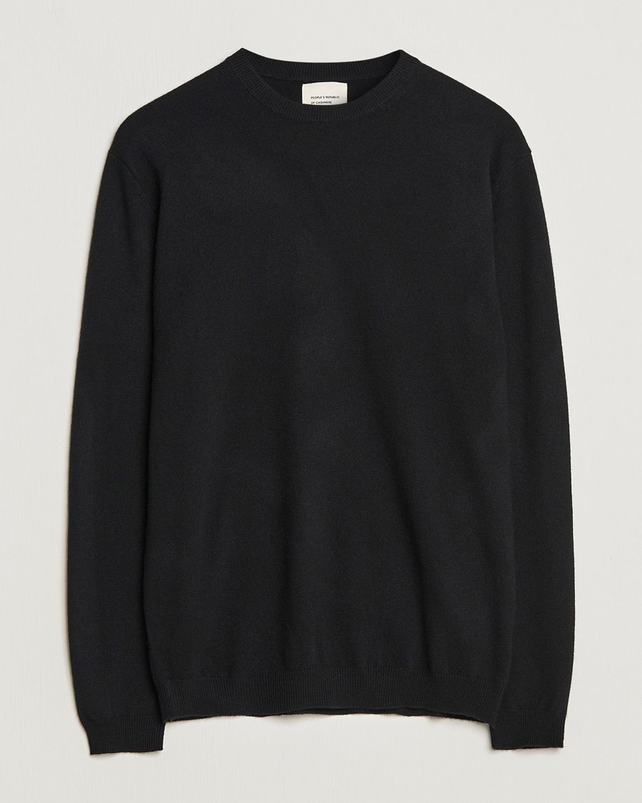 Homme | Pulls Et Tricots | People's Republic of Cashmere | Cashmere Roundneck Black