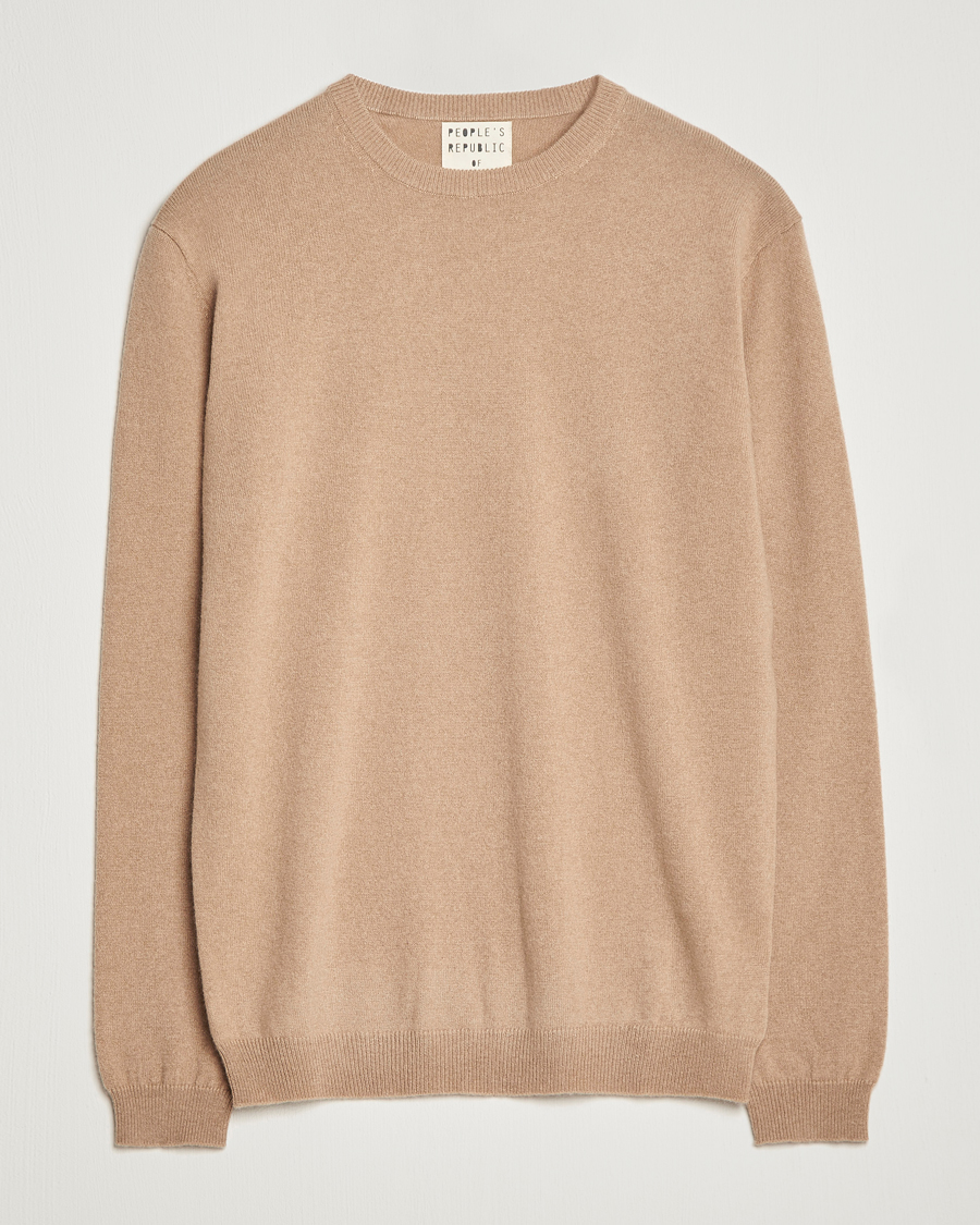 Homme | Pulls Et Tricots | People's Republic of Cashmere | Cashmere Roundneck Camel