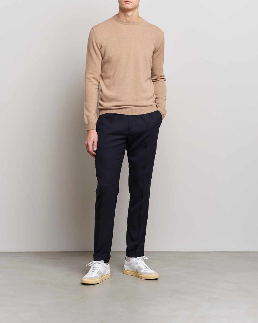 Homme | Pulls Et Tricots | People's Republic of Cashmere | Cashmere Roundneck Camel
