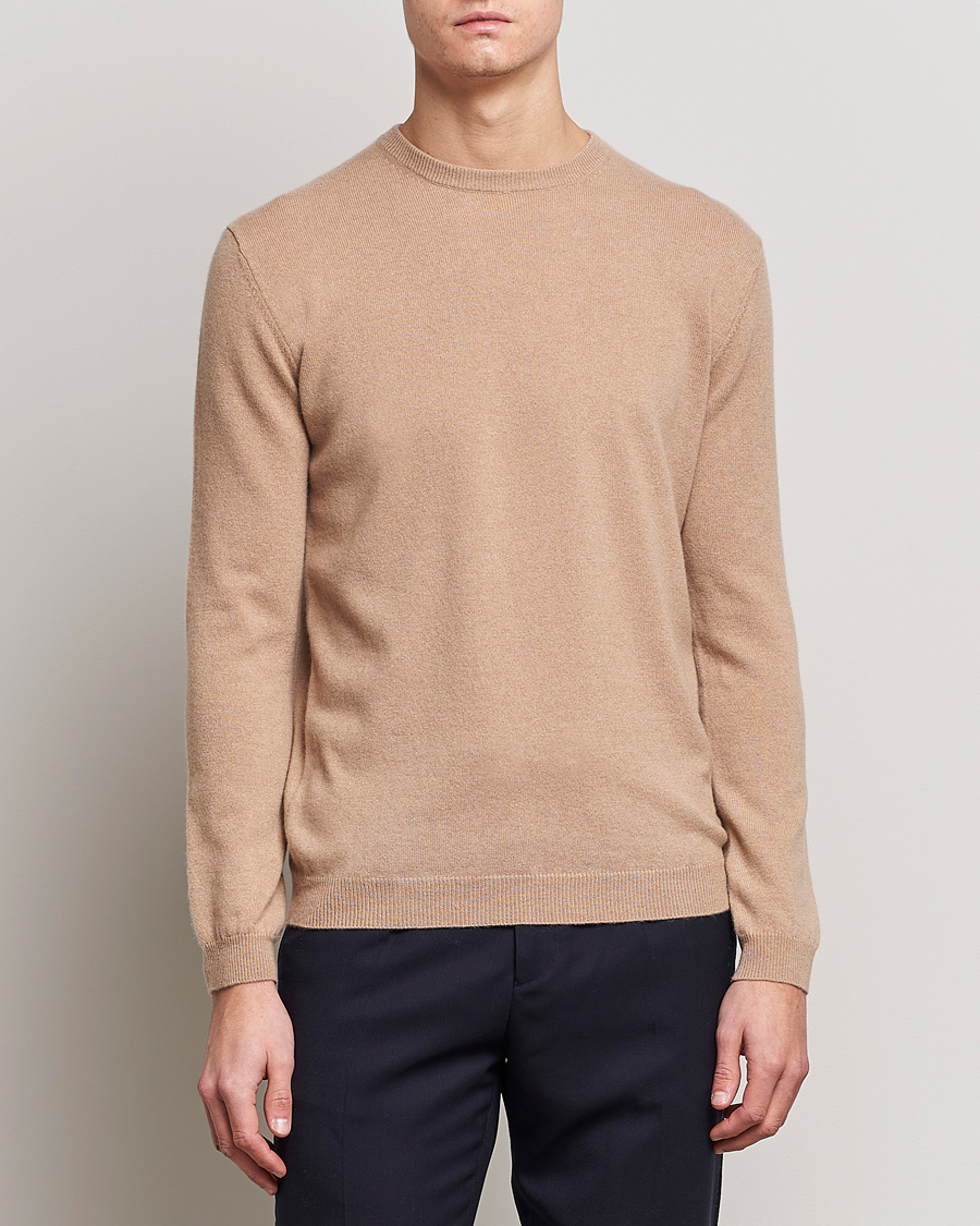 Homme | Pulls Et Tricots | People's Republic of Cashmere | Cashmere Roundneck Camel