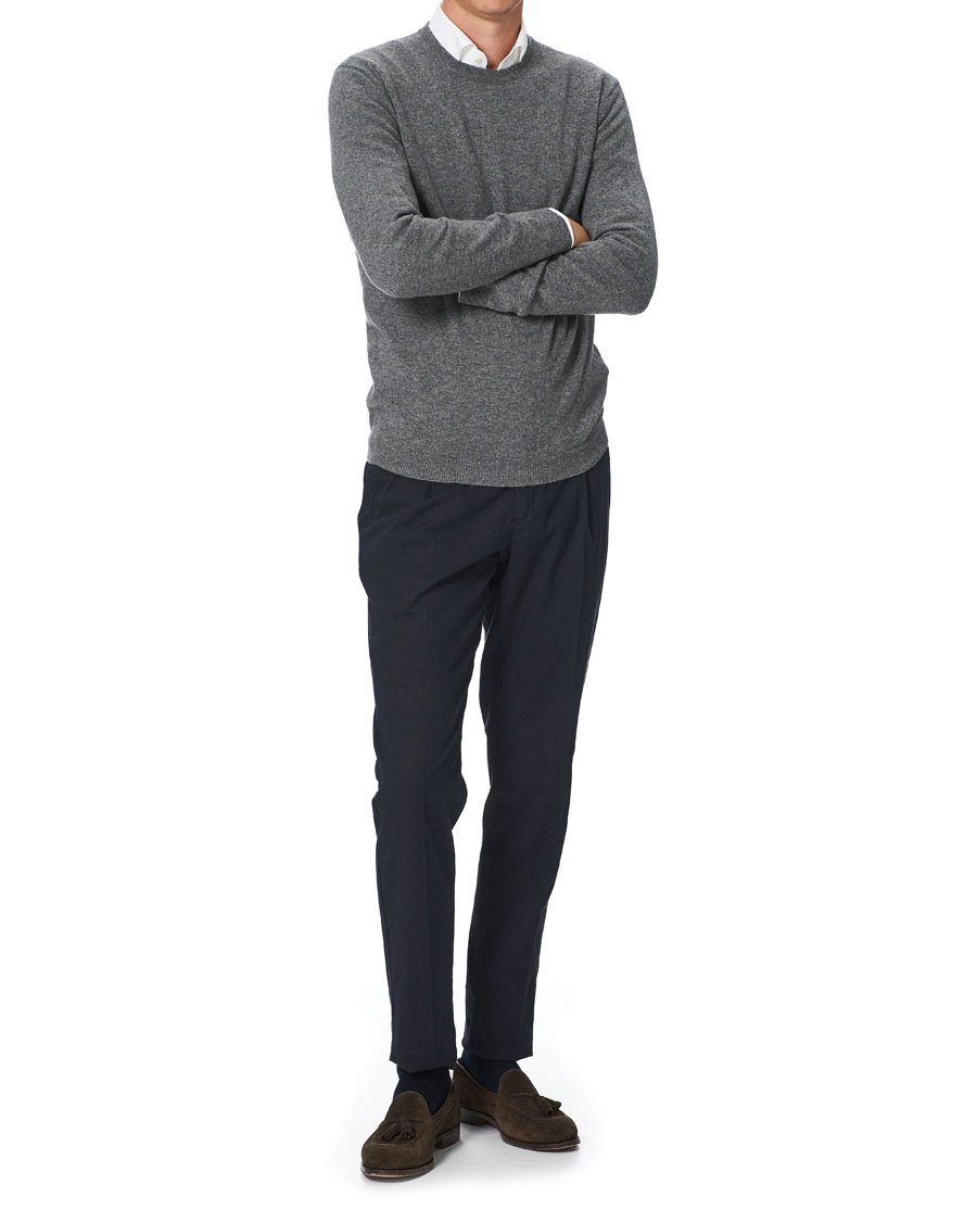 Homme | Pulls Et Tricots | People's Republic of Cashmere | Cashmere Roundneck Heather Grey