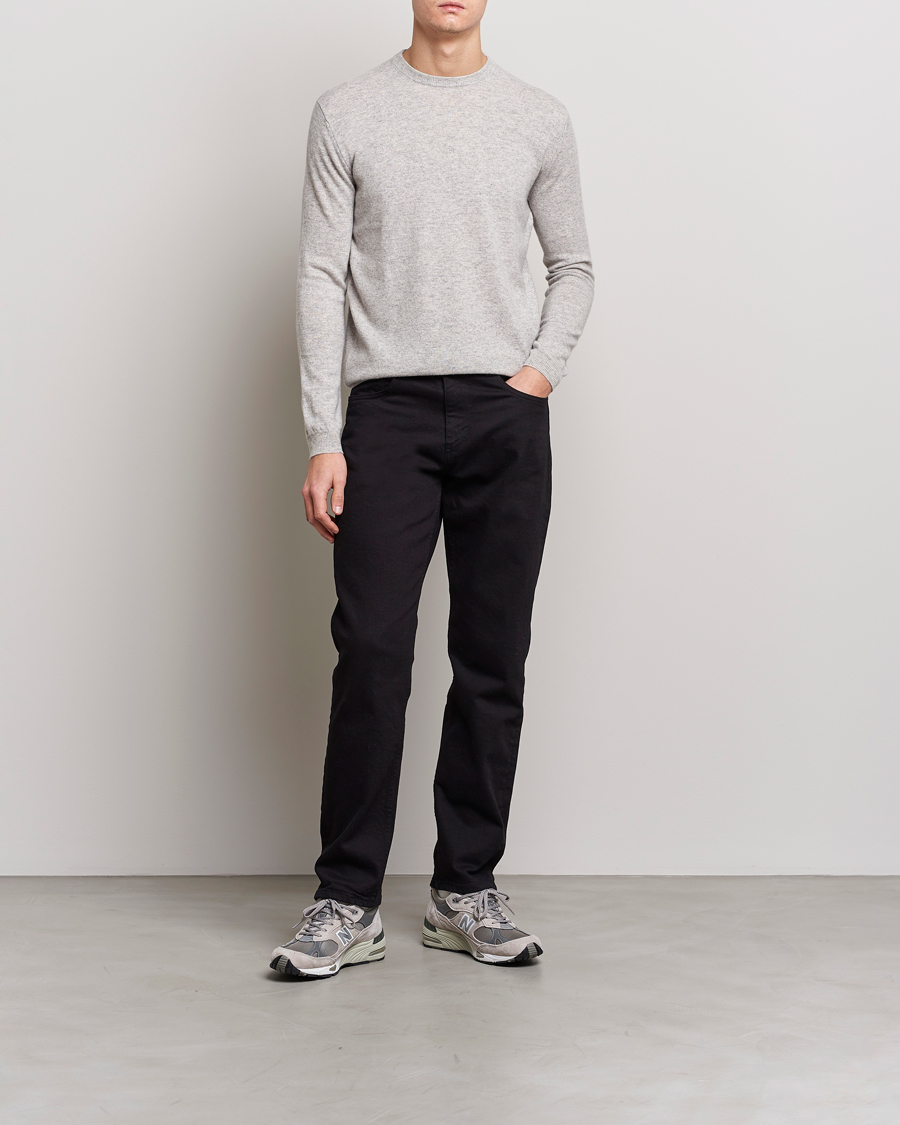 Homme | Pulls Et Tricots | People's Republic of Cashmere | Cashmere Roundneck Ash Grey