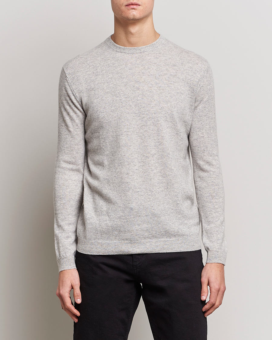 Homme | Pulls Et Tricots | People's Republic of Cashmere | Cashmere Roundneck Ash Grey