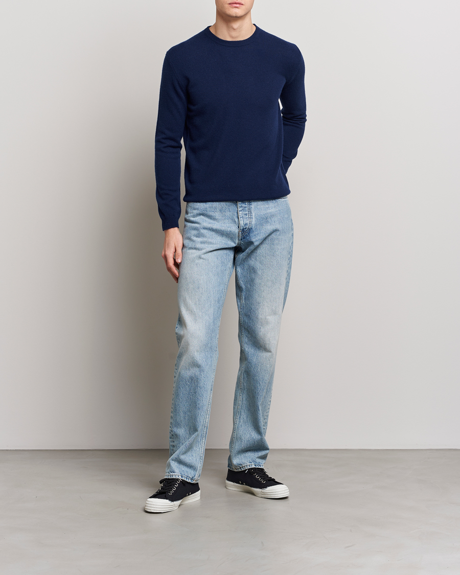 Homme | Pulls Et Tricots | People's Republic of Cashmere | Cashmere Roundneck Navy