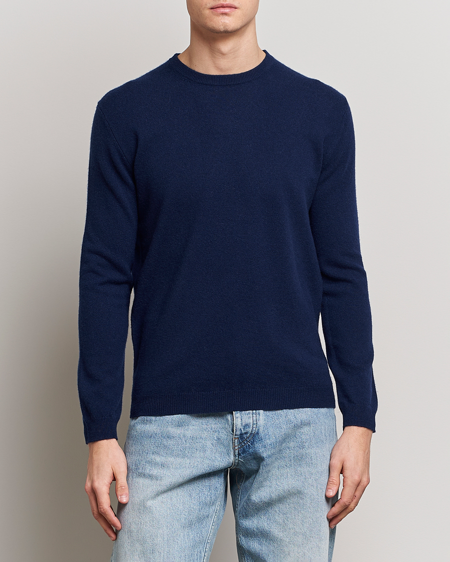 Homme | Pulls Et Tricots | People's Republic of Cashmere | Cashmere Roundneck Navy