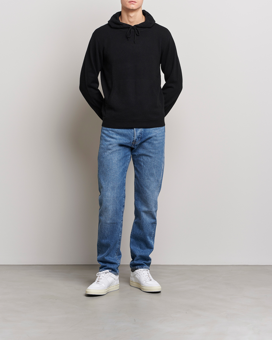 Homme | Pulls Et Tricots | People's Republic of Cashmere | Cashmere Hoodie Black