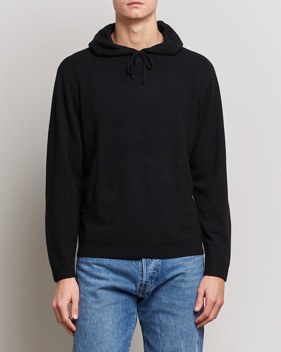 Homme | Pulls Et Tricots | People's Republic of Cashmere | Cashmere Hoodie Black