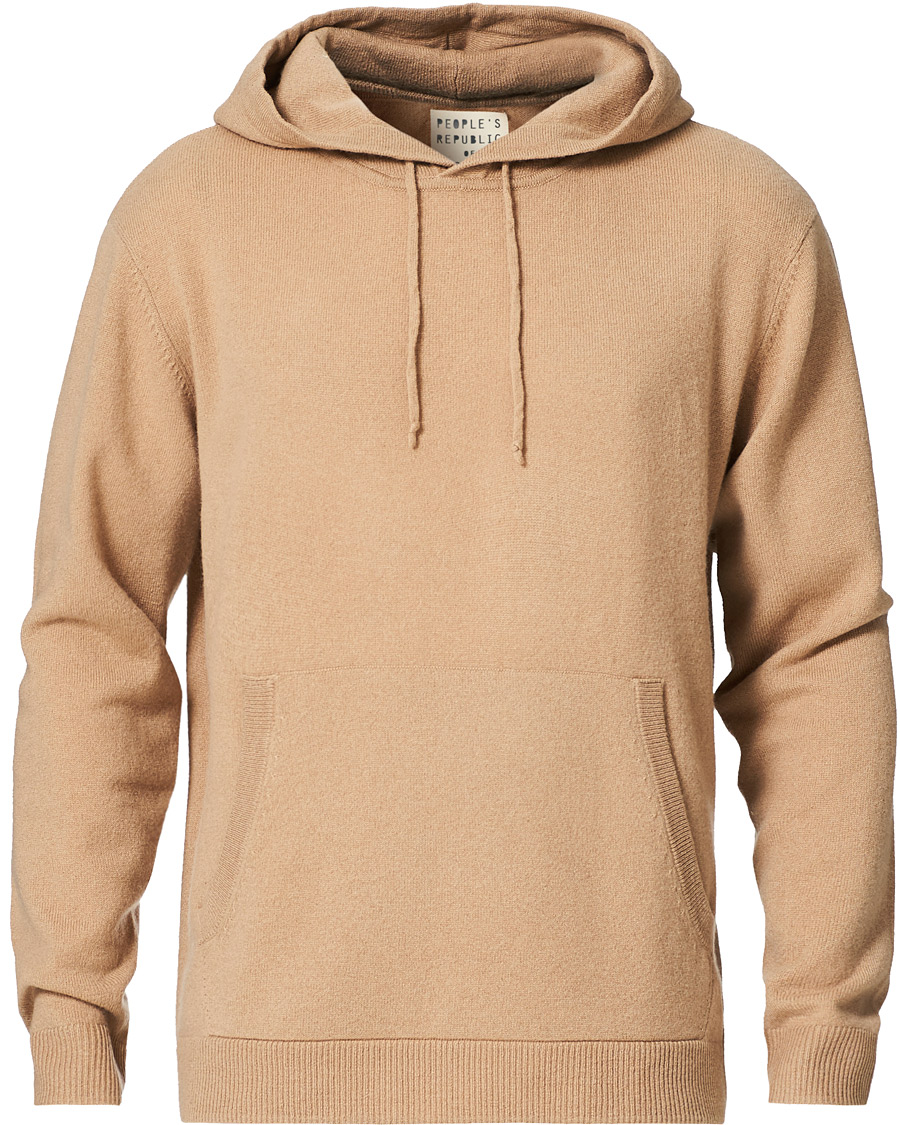 Homme | Pulls Et Tricots | People's Republic of Cashmere | Cashmere Hoodie Camel