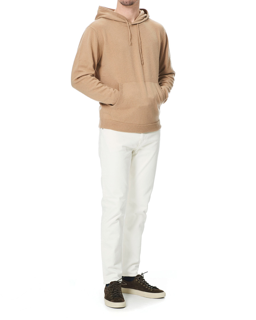Homme | Pulls Et Tricots | People's Republic of Cashmere | Cashmere Hoodie Camel