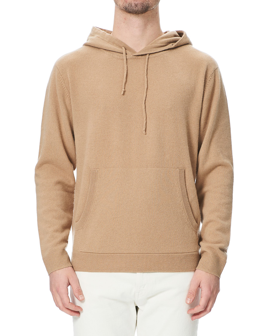 Homme | Pulls Et Tricots | People's Republic of Cashmere | Cashmere Hoodie Camel